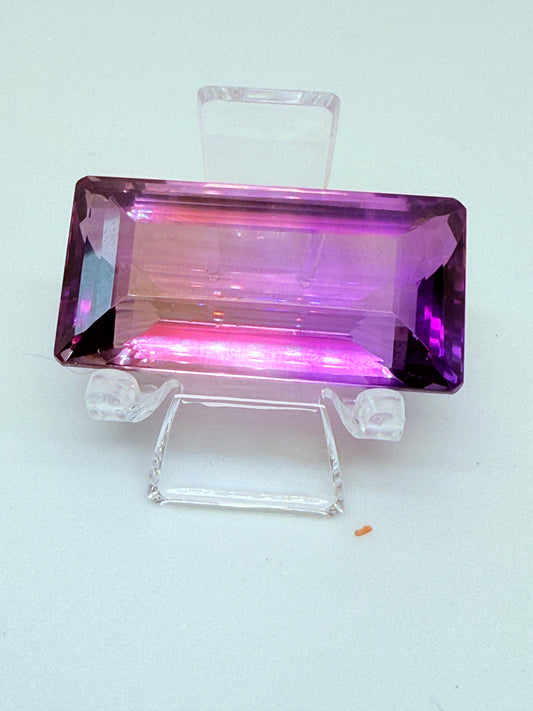 85.05ct Emerald Cut Rectangular Amethyst