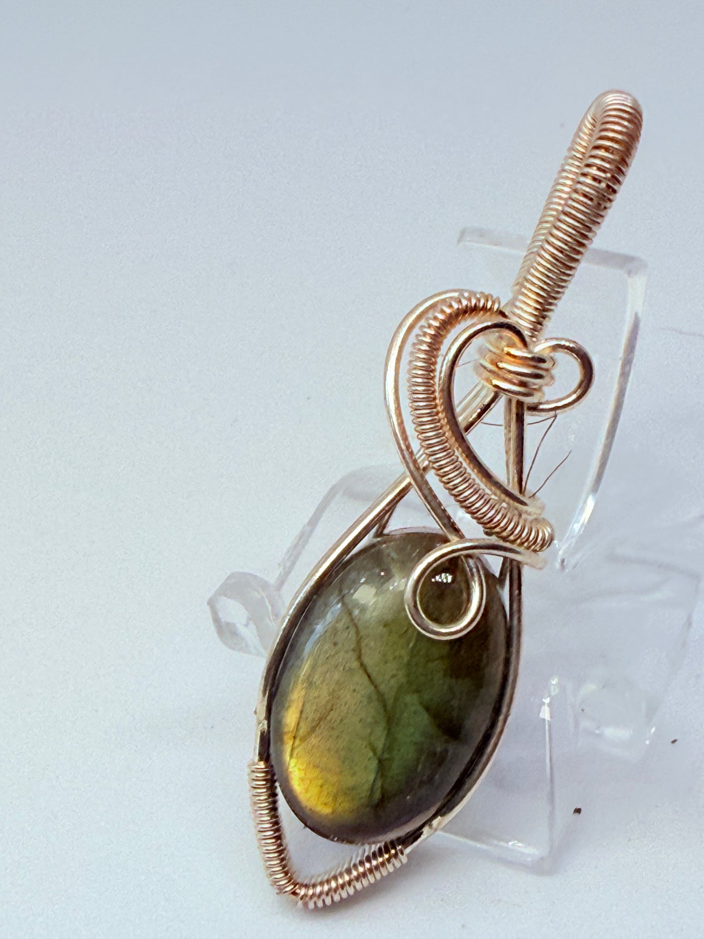 Pendente in argento 940 con labradorite