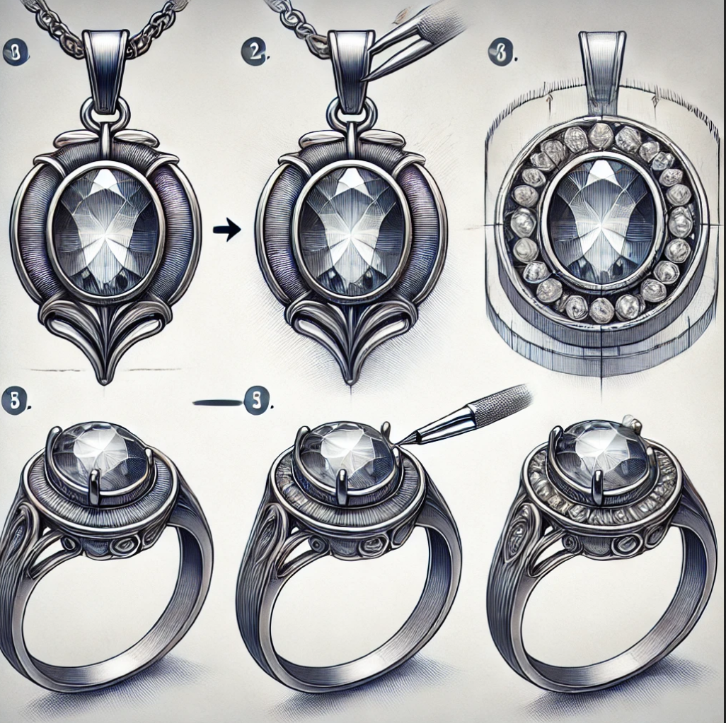 Trasforma il pendente in un anello