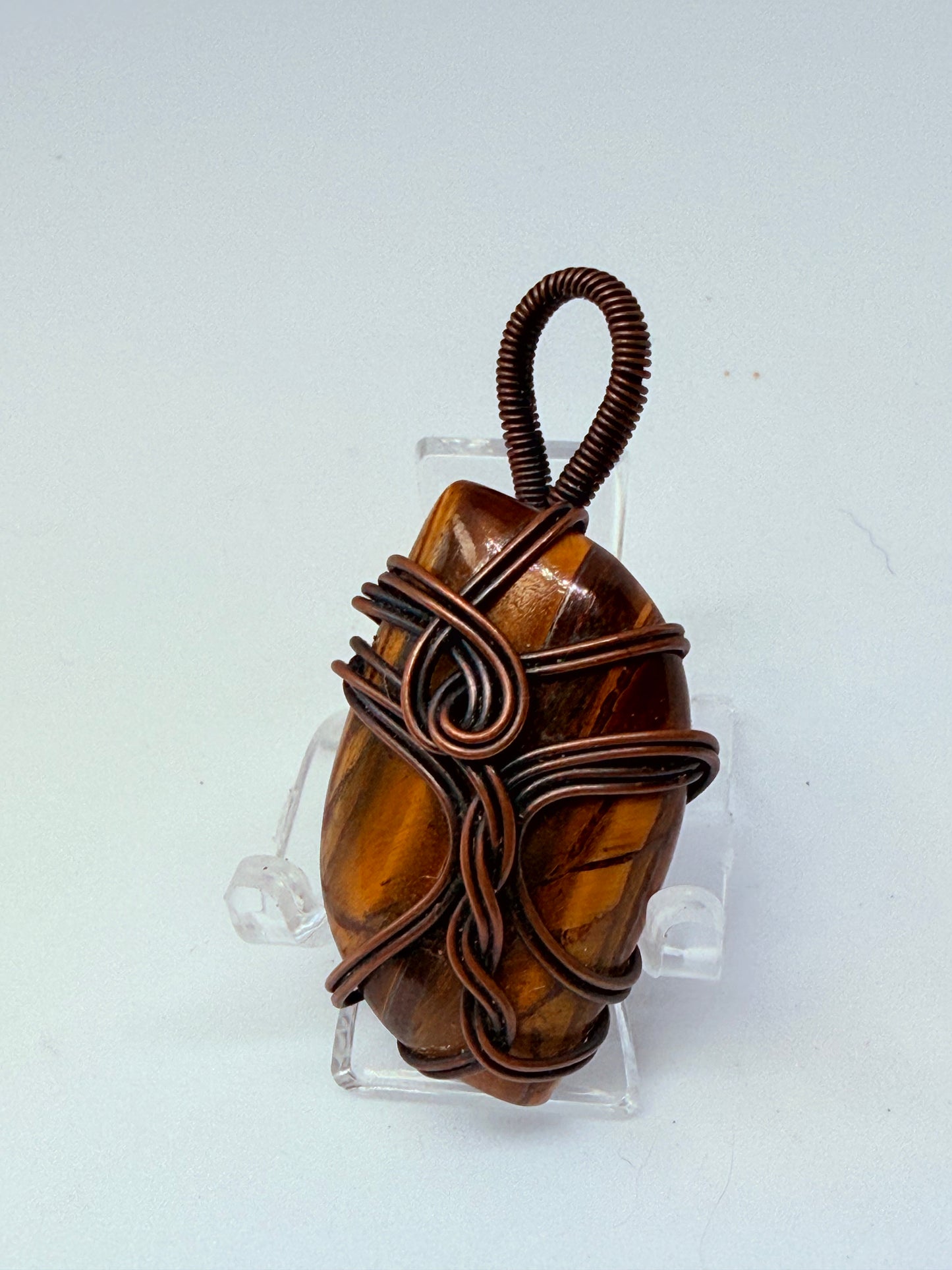 Pendente con occhio di tigre